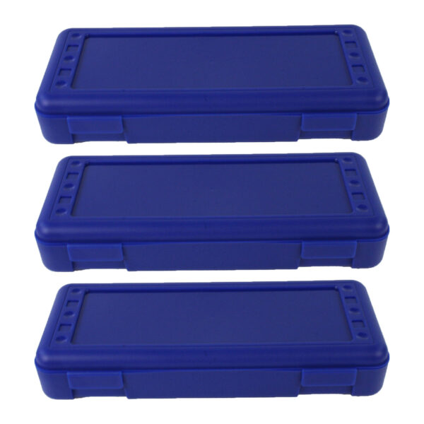 ERSROM60304-3.jpg Ruler Box, Blue, Pack of 3