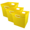 ERSROM72503-3.jpg Cube Bin, Yellow, Pack of 3