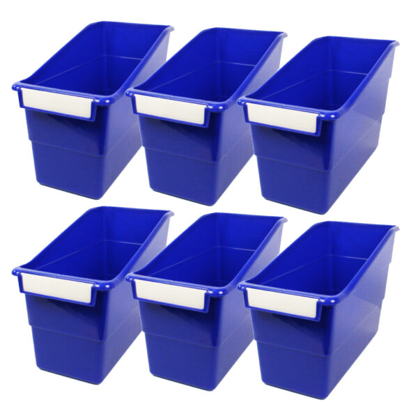 ERSROM77204-6.jpg Tattle Shelf File, Blue, Pack of 6