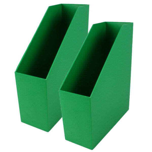 ERSROM77705-2.jpg Magazine File, Green, Pack of 2