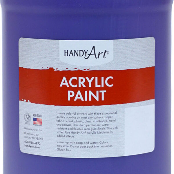 Acrylic Paint Half Gallon, Violet