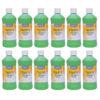 Little Masters Tempera Paint, Light Green, 16 oz., Pack of 12