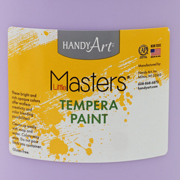 Little Masters Tempera Paint Gallon, Light Purple