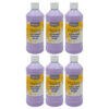 Little Masters Washable Tempera Paint, 16 oz., Light Purple, Pack of 6