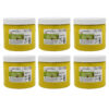 Washable Finger Paint, Yellow, 16 oz., Pack of 6