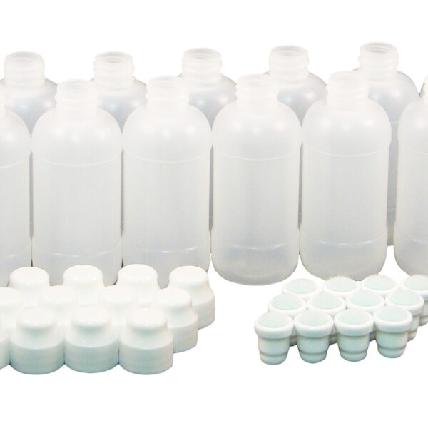 Marker Bottles 2oz-59ml, Dauber Tips & Caps, Bag of 12