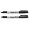 Extreme Permanent Markers, Black, 2 Per Pack, 6 Packs