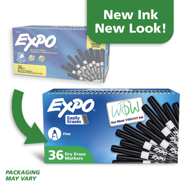 ERSSAN1921062_1.jpg Low Odor Dry Erase Markers, Fine Tip, Black, 36 Count