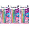 Flair Felt Tip Pens, Medium Point, Candy Pop Pack, 4 Per Pack, 3 Packs