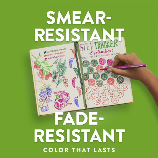 Flair Felt Tip Pens, Medium Point (0.7mm), Candy Pop Pack, 6 Per Pack, 3 Packs