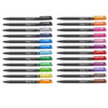Art Pens, Fine Point, Assorted Colors, 24 Count