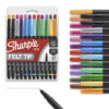 Art Pens, Fine Point, Assorted Colors, 24 Count