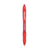 Gel Pen, Profile Retractable Pen, 0.7mm, Red, 12 Count