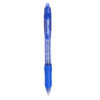 Gel Pen, Profile Retractable Pen, 0.7mm, Blue, 12 Count