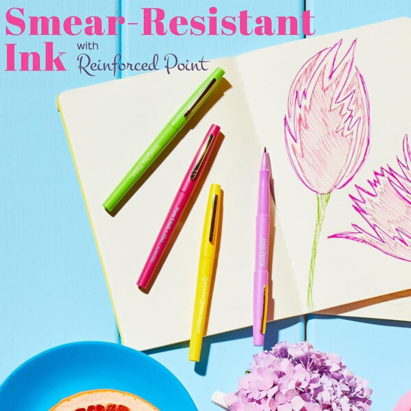 Flair, Scented Felt Tip Pens, Assorted Sunday Brunch Scents & Colors, 0.7mm, 6 Per Pack, 2 Packs