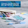 Permanent Markers, Fine Point, Mystic Gem Colors, 24 Count
