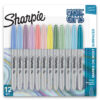 ERSSAN2136729.jpg Permanent Markers, Fine Point, Mystic Gem Colors, 12 Count
