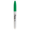 Fine Point Permanent Marker, Green, Box of 12