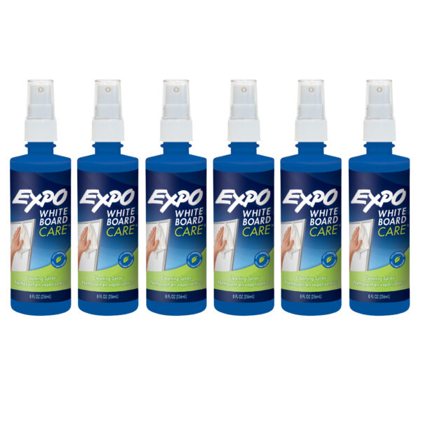 ERSSAN81803-6.jpg White Board Cleaner, 8 oz. Bottle, Pack of 6