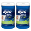 ERSSAN81850-2.jpg Dry-Erase Board Cleaning Wet Wipes, 50 Per Container, Pack of 2
