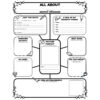Graphic Organizer Poster, All-About-Me Web, Grades 3-6