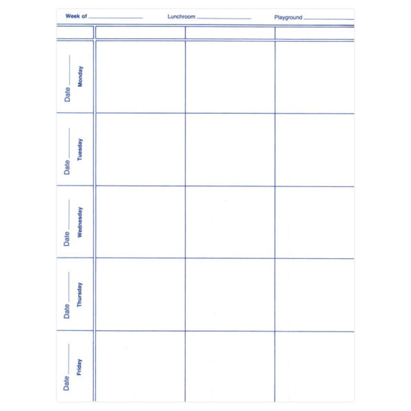 Scholastic Daily Planner, Pack of 3