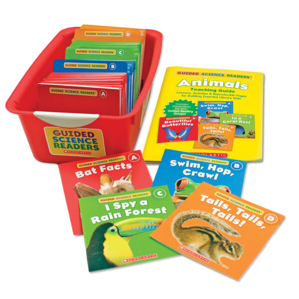 ERSSC-544272.jpg Guided Science Readers Super Animals Book Set, Grade K-1