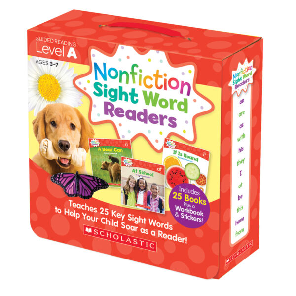 ERSSC-584281.jpg Nonfiction Sight Word Readers Set, Level A, Set of 25 Books