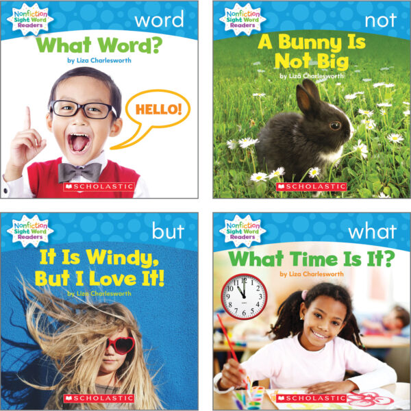 ERSSC-584286_2.jpg Nonfiction Sight Word Readers Classroom Tub, Level B, 6 Copies of 25 Titles