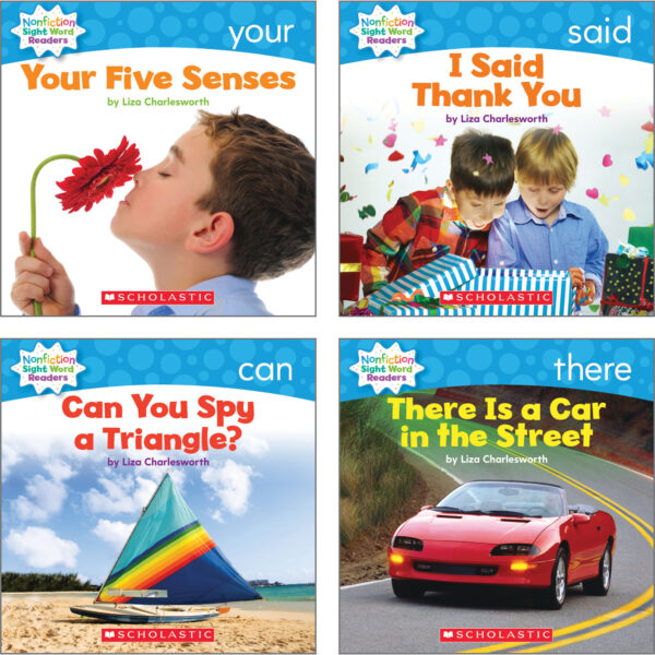 ERSSC-584286_3.jpg Nonfiction Sight Word Readers Classroom Tub, Level B, 6 Copies of 25 Titles