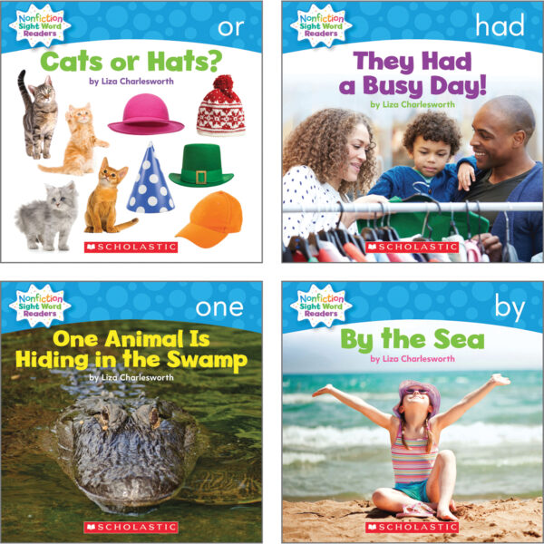 ERSSC-584286_4.jpg Nonfiction Sight Word Readers Classroom Tub, Level B, 6 Copies of 25 Titles