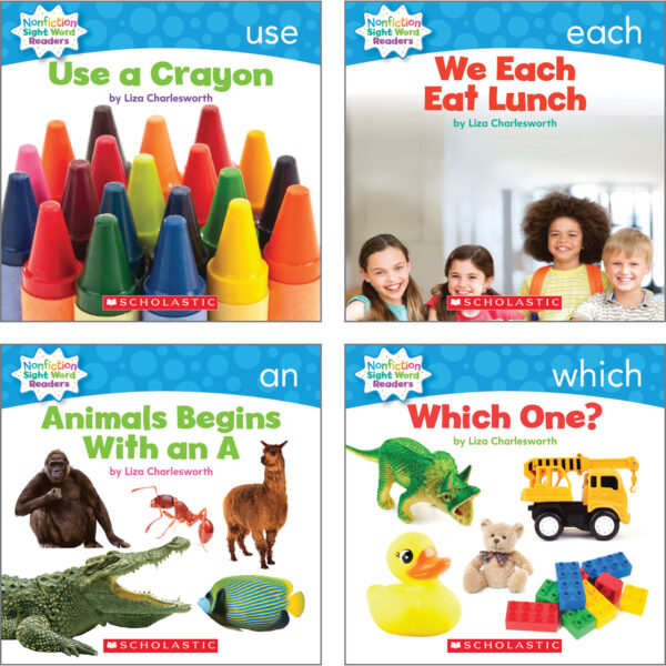 ERSSC-584286_5.jpg Nonfiction Sight Word Readers Classroom Tub, Level B, 6 Copies of 25 Titles
