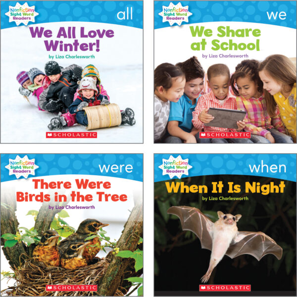 ERSSC-584286_8.jpg Nonfiction Sight Word Readers Classroom Tub, Level B, 6 Copies of 25 Titles