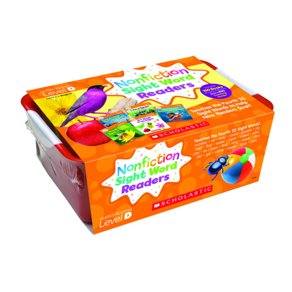 ERSSC-584288.jpg Nonfiction Sight Word Readers Classroom Tub, Level D, 6 Copies of 25 Titles