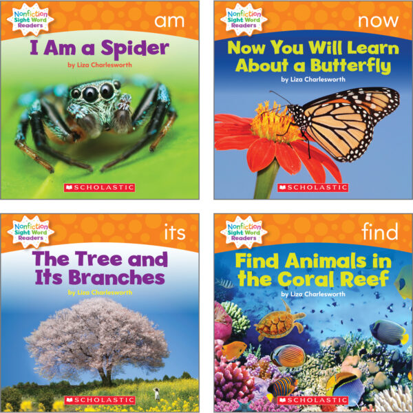 ERSSC-584288_3.jpg Nonfiction Sight Word Readers Classroom Tub, Level D, 6 Copies of 25 Titles