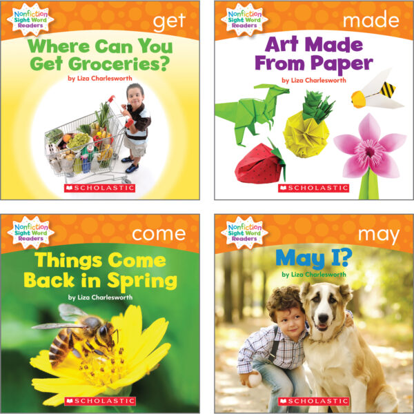 ERSSC-584288_4.jpg Nonfiction Sight Word Readers Classroom Tub, Level D, 6 Copies of 25 Titles