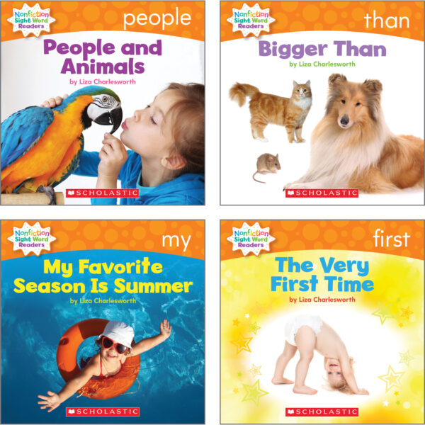 ERSSC-584288_6.jpg Nonfiction Sight Word Readers Classroom Tub, Level D, 6 Copies of 25 Titles