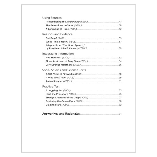 Informational Texts for Striving Readers: Grade 5