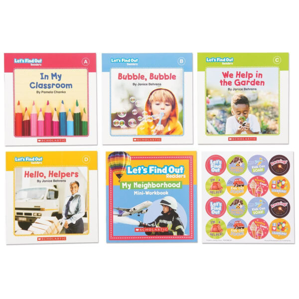 Lets Find Out Readers: In the Neighborhood-Guided Reading Levels A-D (Single-Copy Set)
