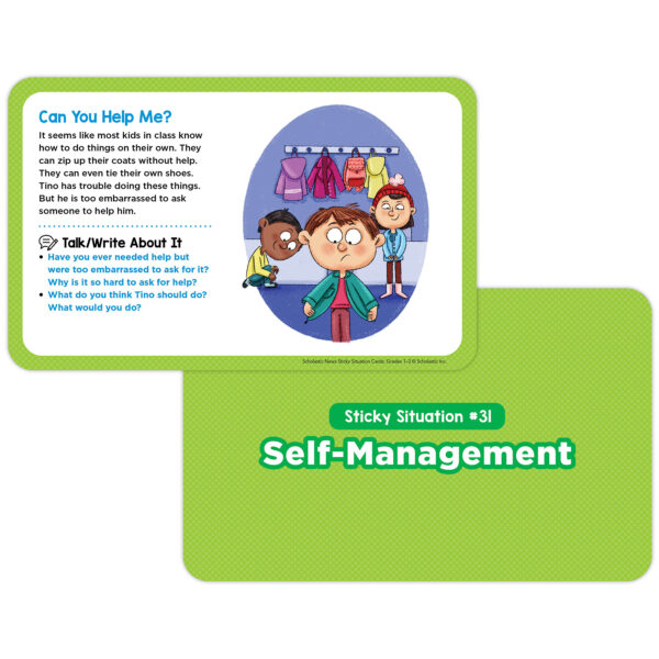 News Sticky Situation Cards: Grades 1-3