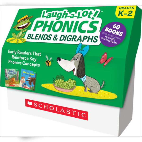 Laugh-A-Lot Phonics: Blends & Digraphs (Classroom Set)