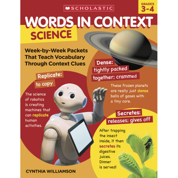 Words In Context: Science, Grades 3-4