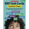 100 Task Cards: Context Clues Activity Book, Pack of 2