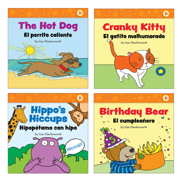 English-Spanish First Little Readers: Guided Reading Level D (Classroom Set)