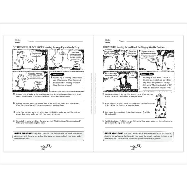 ERSSC-9780545195713_1.jpg Comic-Strip Math: Problem Solving Book