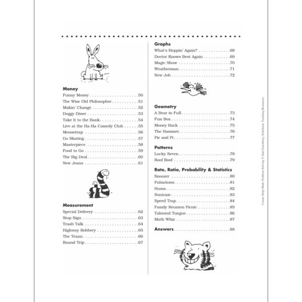 ERSSC-9780545195713_4.jpg Comic-Strip Math: Problem Solving Book