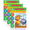 ERSSC-9781546106999-3.jpg Color, Cut & Paste Jumbo Workbook, Pack of 3