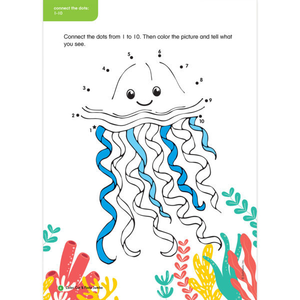 ERSSC-9781546106999-3_1-1.jpg Color, Cut & Paste Jumbo Workbook, Pack of 3