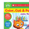 ERSSC-9781546106999-3_3.jpg Color, Cut & Paste Jumbo Workbook, Pack of 3