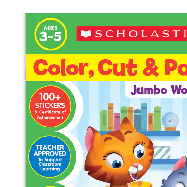 ERSSC-9781546106999-3_3.jpg Color, Cut & Paste Jumbo Workbook, Pack of 3